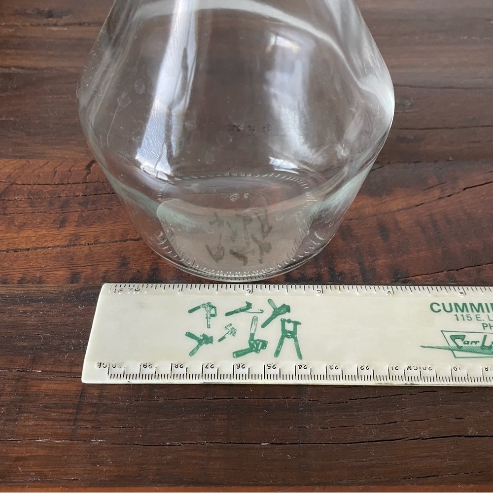 Vintage Olive Garden Dressing bottle, Light Green Lid, Salad Dressing bottle - Picture 6 of 6